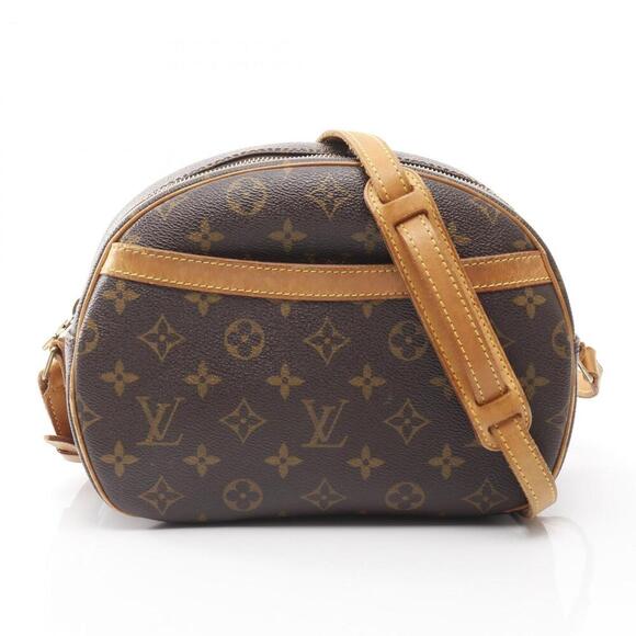 Louis Vuitton Handbags - LOUIS VUITTON Brown Monogram Leather Shoulder Bag